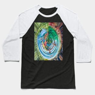 Digital I Fish Baseball T-Shirt